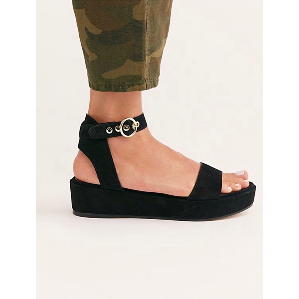 Free People Paris Flatform Sandals
